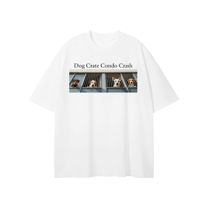 Dog Crate Condo Crash T-shirt